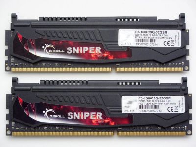 Лот: 12088241. Фото: 1. 16Gb (2 x 8Gb) G.Skill Sniper... Оперативная память