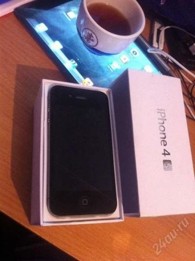 Лот: 2362260. Фото: 1. Iphone 4s 16 gb черный. Смартфоны