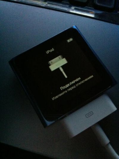 Лот: 6655599. Фото: 1. iPod Nano 6g 16gb, требует замены... Плееры