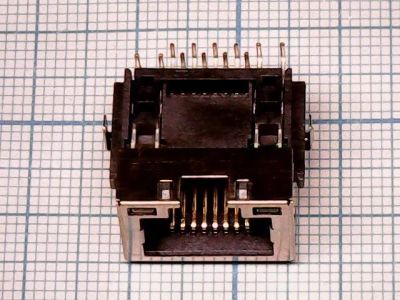 Лот: 12286758. Фото: 1. Разъём RJ-45 №26 female. Разъёмы