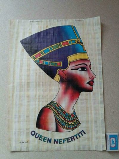 Лот: 16621812. Фото: 1. Папирус.Египет.Оригинал. Картины, гравюры