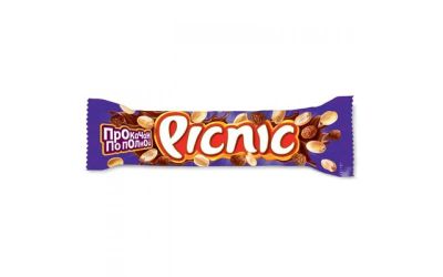 Лот: 10729849. Фото: 1. шоколадный батончик Picnic 38г... Корма