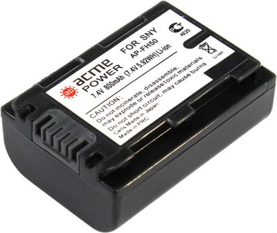 Лот: 6779829. Фото: 1. Аккумулятор AcmePower NP-FH50. Аккумуляторы, зарядные
