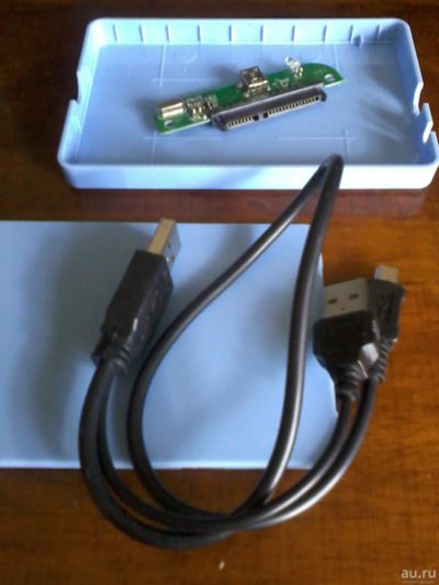 Лот: 13823060. Фото: 1. USB BOX 2.5' SATA (Неисправен). Шлейфы, кабели, переходники
