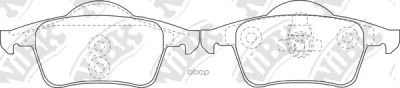 Лот: 24858054. Фото: 1. Тормозные Колодки Volvo S60/S80... Тормозная система