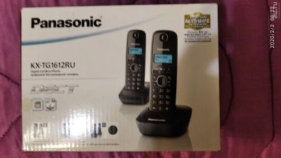 Лот: 15431669. Фото: 1. Радиотелефон Panasonic KX-TG1612RU... DECT и радиотелефоны