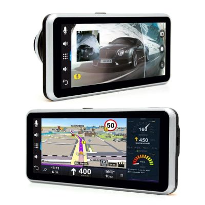 Лот: 9066551. Фото: 1. Видеорегистратор с GPS-навигацией... Видеорегистраторы,  радар-детекторы, системы парковки