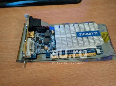 Лот: 21068592. Фото: 1. Gigabyte Geforce 210 1Gb. Видеокарты