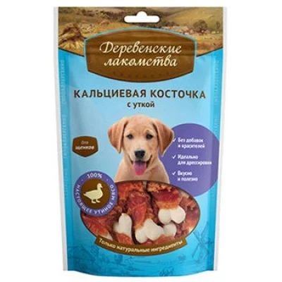 Лот: 13956715. Фото: 1. Кальциевая косточка с уткой Деревенские... Корма