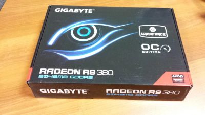 Лот: 6734985. Фото: 1. Новая Gigabyte Radeon R9 380 WindForce... Видеокарты