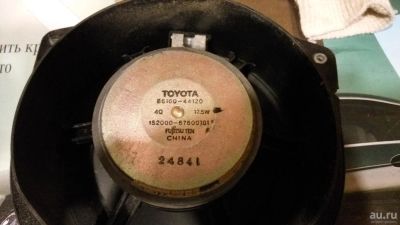Лот: 9520054. Фото: 1. Автомобильные колонки Toyota оригинал... Акустика автомобильная