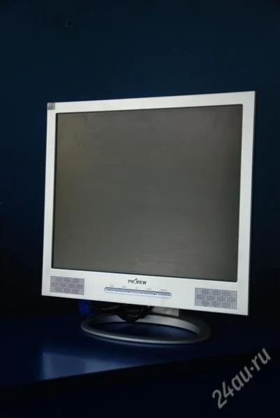 Лот: 1025193. Фото: 1. 17" ProView с динамиками. ЖК-мониторы