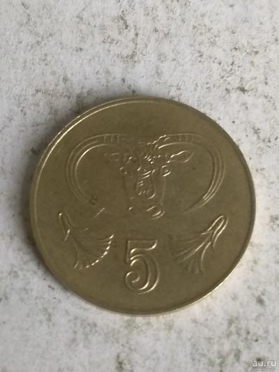 Лот: 16494047. Фото: 1. Кипр 5 центов, 2001 года. Европа