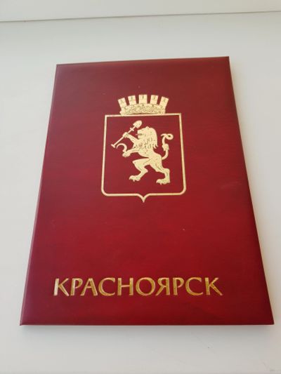 Лот: 11597508. Фото: 1. папка на подпись главе города. Другое (коллекционирование, моделизм)