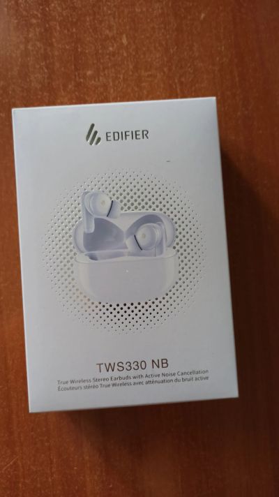 Лот: 19567658. Фото: 1. Гарнитура Edifier TWS330 NB, Bluetooth... Наушники, гарнитуры