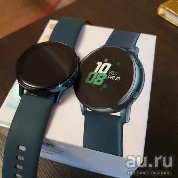 Лот: 15023230. Фото: 1. samsung Galaxy watch active. Смарт-часы, фитнес-браслеты, аксессуары