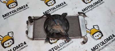 Лот: 23319020. Фото: 1. Радиатор для Kawasaki ER6. Запчасти