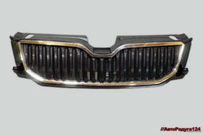 Лот: 25592534. Фото: 1. Решетка радиатора Skoda Octavia... Кузов