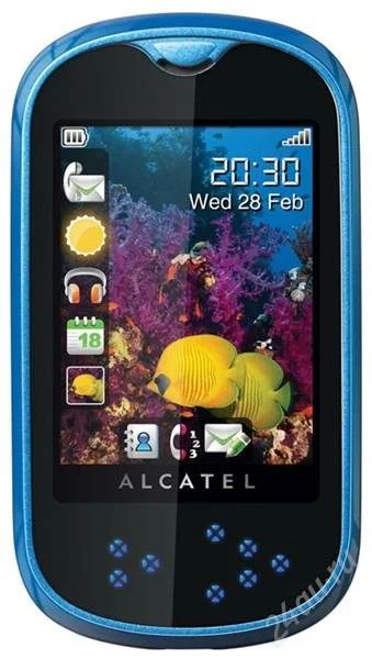 Лот: 2021035. Фото: 1. alcatel-ot 708. Кнопочные мобильные телефоны