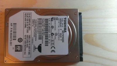 Лот: 5004124. Фото: 1. Жесткий диск 750 Gb 2.5" MK7575GSX. Жёсткие диски (HDD)