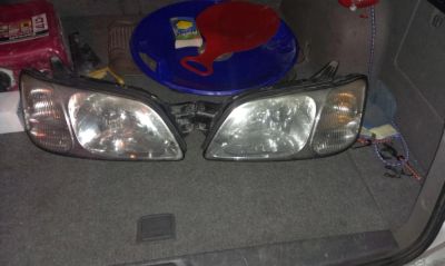 Лот: 5075554. Фото: 1. Фары Subaru Legacy 2001г. Оптика и освещение