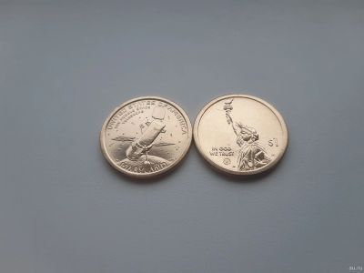 Лот: 17104815. Фото: 1. США 1 доллар 2020 г " Космический... Америка