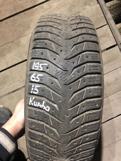 Лот: 24900938. Фото: 1. (1шт) 195/65R15 Kumho WinterCraft... Шины