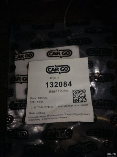 Лот: 16669521. Фото: 1. Щеточный узел генератора, CARGO... Электрооборудование