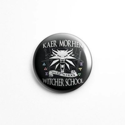 Лот: 10244659. Фото: 1. Значок Witcher Ведьмак №2 Каэр... Сувенирные