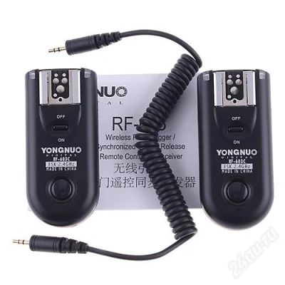 Лот: 4419306. Фото: 1. Радиосинхронизатор Yongnuo RF-603... Вспышки, осветители, рассеиватели