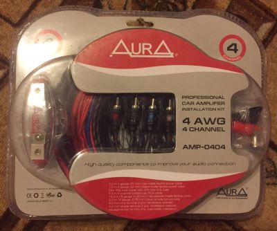Лот: 15145323. Фото: 1. Aura AMP-0404. Аксессуары для автозвука