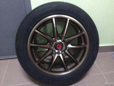 Лот: 9727085. Фото: 1. Летняя резина на дисках 205/55ZR16... Шины на дисках
