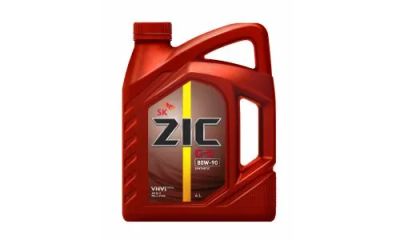 Лот: 20073372. Фото: 1. ZIC G-5 80w90 GL-5 4 л (масло... Масла, жидкости