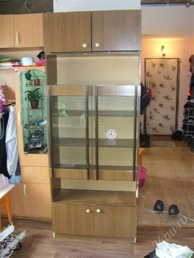 Лот: 2678703. Фото: 1. шкаф со стеклянными дверками. Шкафы, шкафы-купе