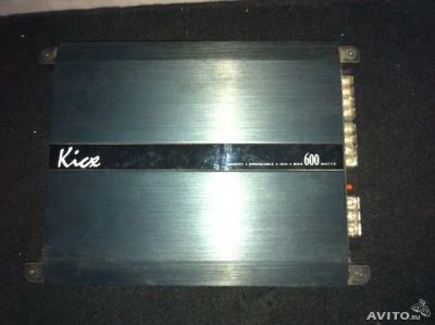 Лот: 5604104. Фото: 1. Усилитель Kicx AR-4.60. Усилители