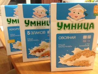 Лот: 7481211. Фото: 1. Молочная каша Умница с 5 месяцев. Детское питание