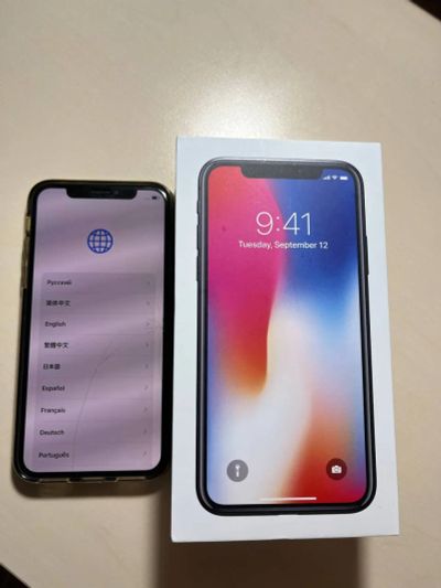 Лот: 19364806. Фото: 1. iPhone x 64 gb space grey торг. Смартфоны