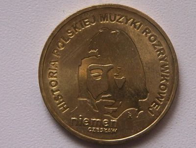 Лот: 4525033. Фото: 1. 2 злотых (2009 г.), Чеслав Немен. Европа
