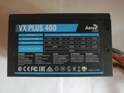 Лот: 22491945. Фото: 1. Блок питания AeroCool VX PLUS... Корпуса, блоки питания