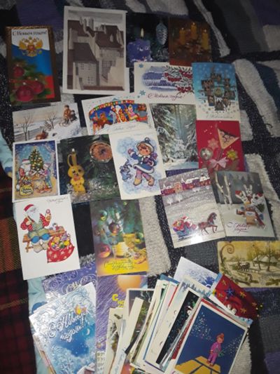 Лот: 19901117. Фото: 1. Почтовые открытки " С Новым Годом... Открытки, конверты