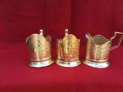 Лот: 12734822. Фото: 1. Подстаканники. Кружки, стаканы, бокалы