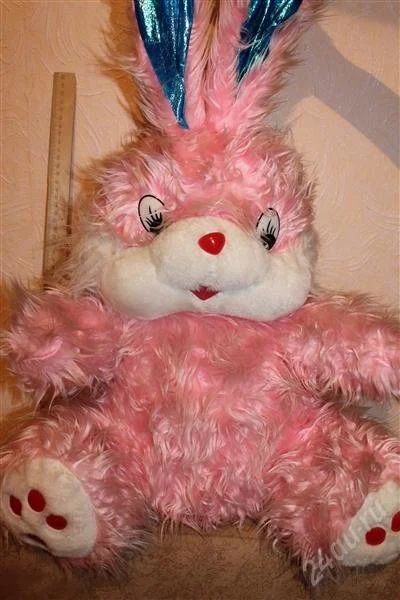 Лот: 2582340. Фото: 1. большой зая. Мягкие