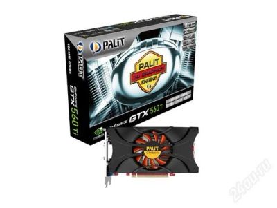 Лот: 1807028. Фото: 1. geforce gtx560ti palit pci-e 1024mb... Видеокарты