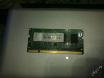 Лот: 1245086. Фото: 1. Trancecend SODIMM DDR2 1GB. Оперативная память