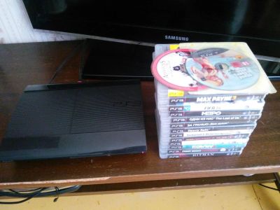 Лот: 9273142. Фото: 1. Playstation 3 500gb super slim... Игровые приставки, консоли