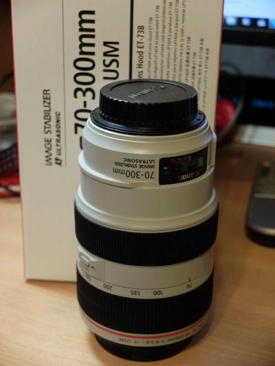 Лот: 4124389. Фото: 1. Объектив Canon EF 70-300mm f/4-5... Объективы