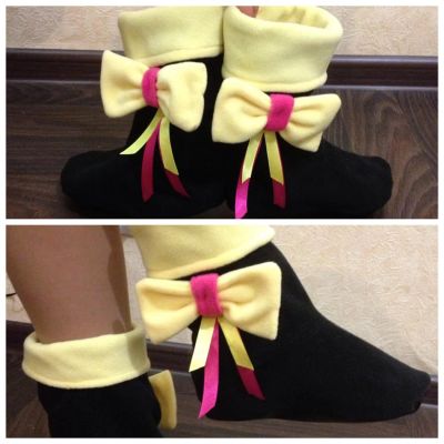 Лот: 3642032. Фото: 1. Домашние угги из флиса!!!2. Угги, унты, валенки