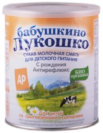 Лот: 4456889. Фото: 1. смесь бабушкино лукошко антирефлюкс. Детское питание