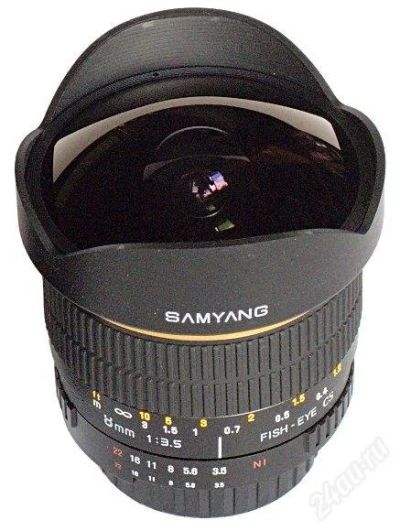 Лот: 1947981. Фото: 1. Samyang (для Canon) 8 mm f/3.5... Объективы