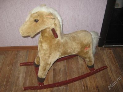 Лот: 2151744. Фото: 1. Лошадка-качалка. Ходунки, прыгунки, качели